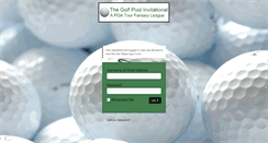 Desktop Screenshot of golfpoolinvitational.com